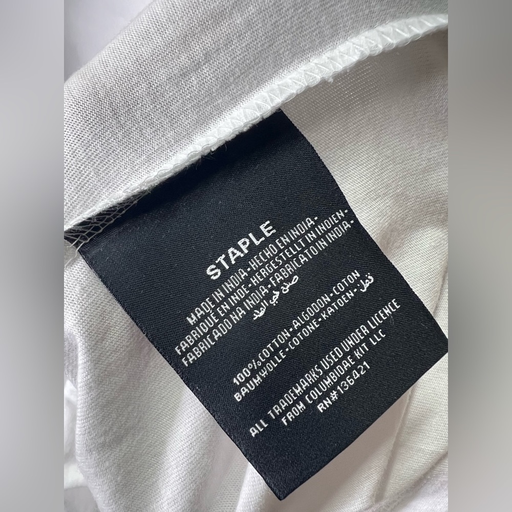 Staple Pigeon shoelace logo shirt - Picture 7 of 7